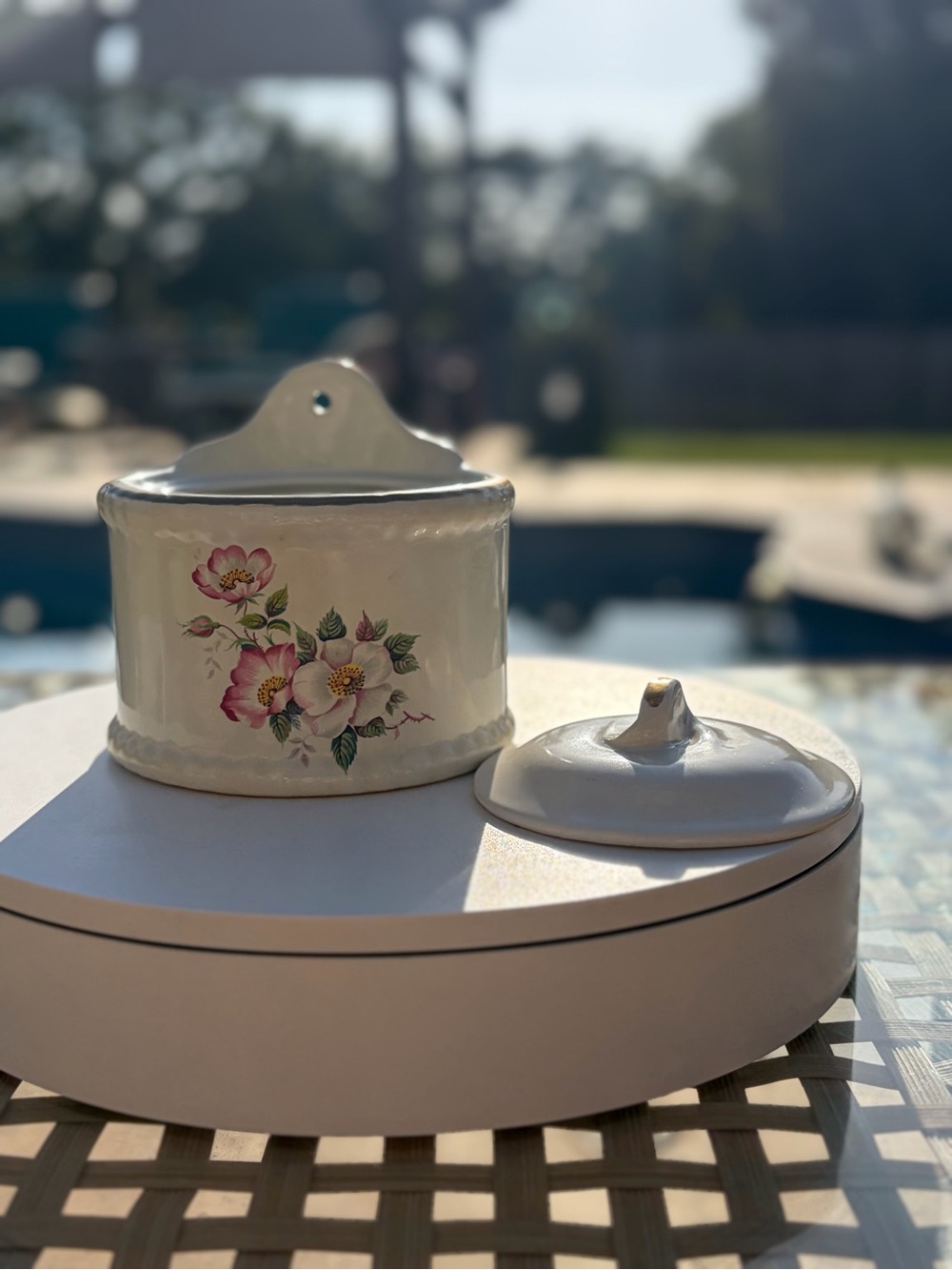 House of Webster Ceramic Dish with Cottage Logo